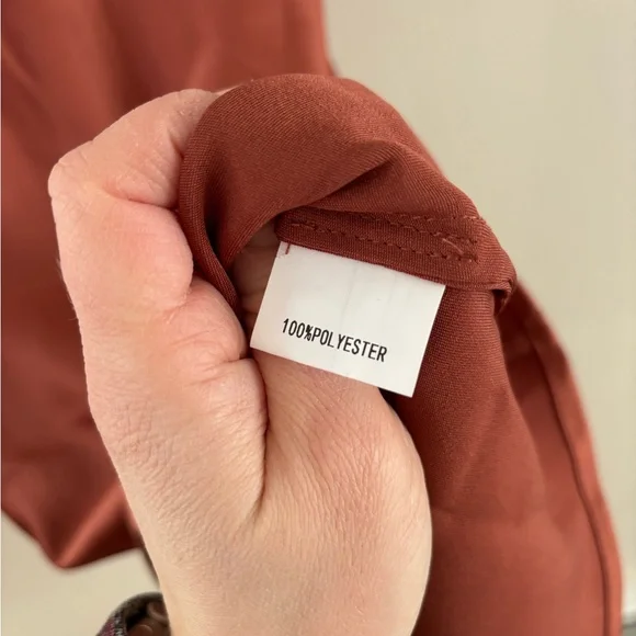 Petal & Pup Persia Midi Dress|Rust|Size 10|Wedding Guest Dress|Satin|NWT - Picture 6 of 8